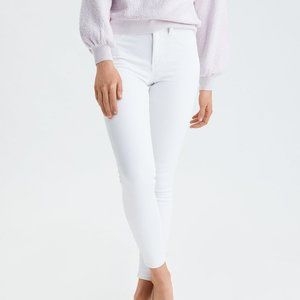 American Eagle White Jeggings